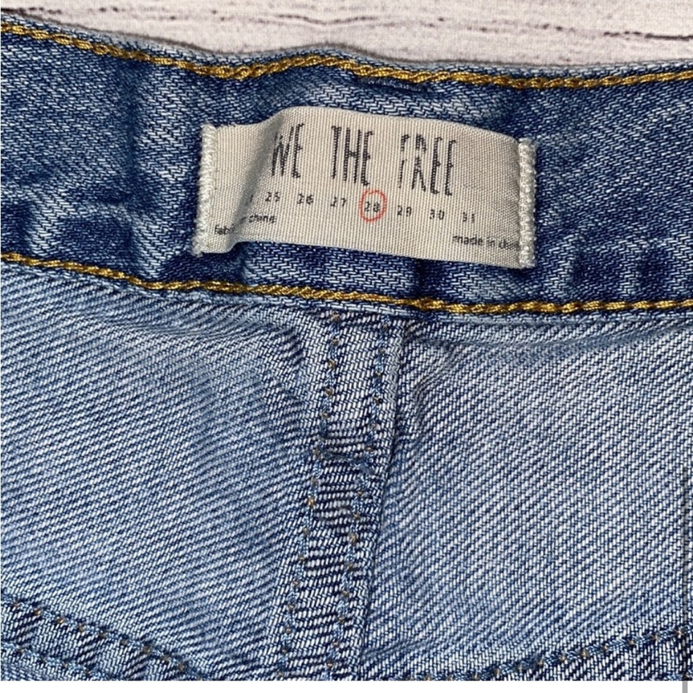 Free People We The Free Denim Shorts - Picture 6 of 10